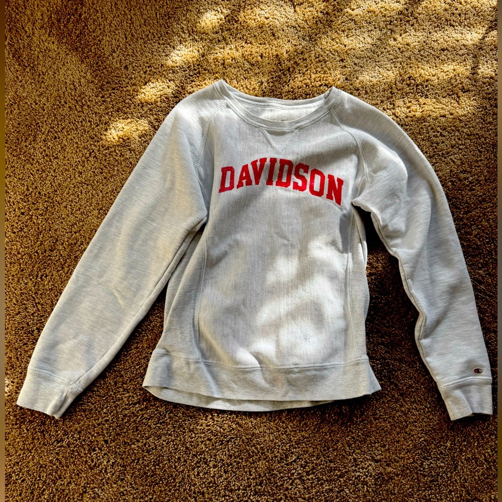 Vintage Ladies Davidson Sweatshirt by Champion